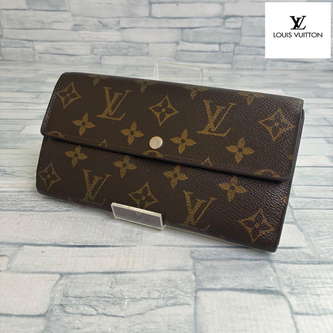 55 LOUIS VUITTON ルイヴィトン　モノグラム　長財布　極美品　k5
