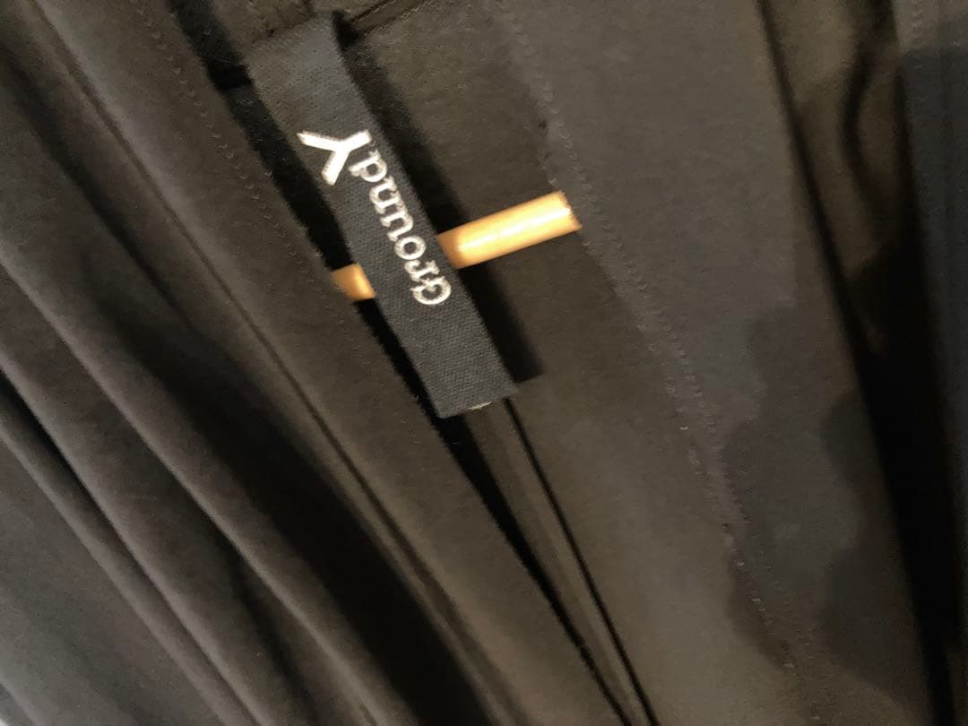 Ground Y ドレープ ロングジレ ベスト　ヨウジヤマモト