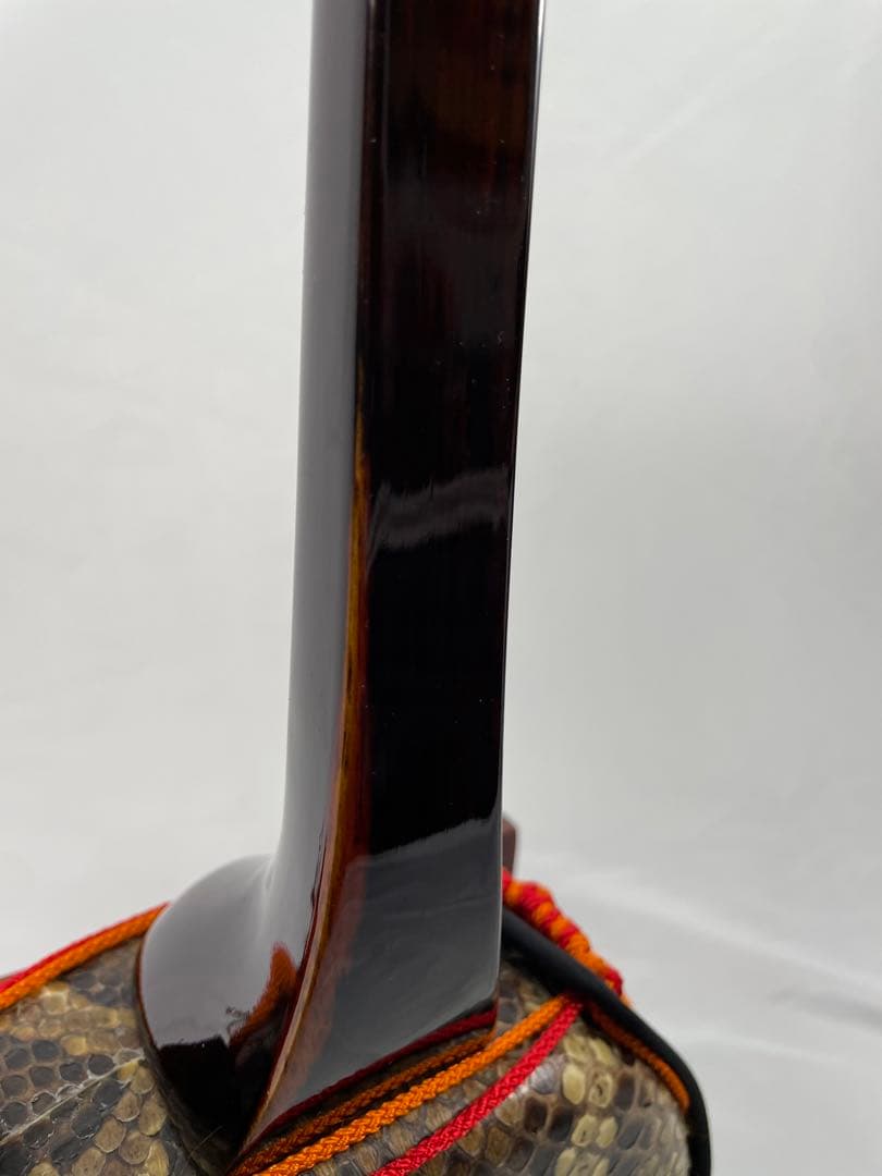 高級県産黒檀三線 三線組合 渡慶次 道政 謹製