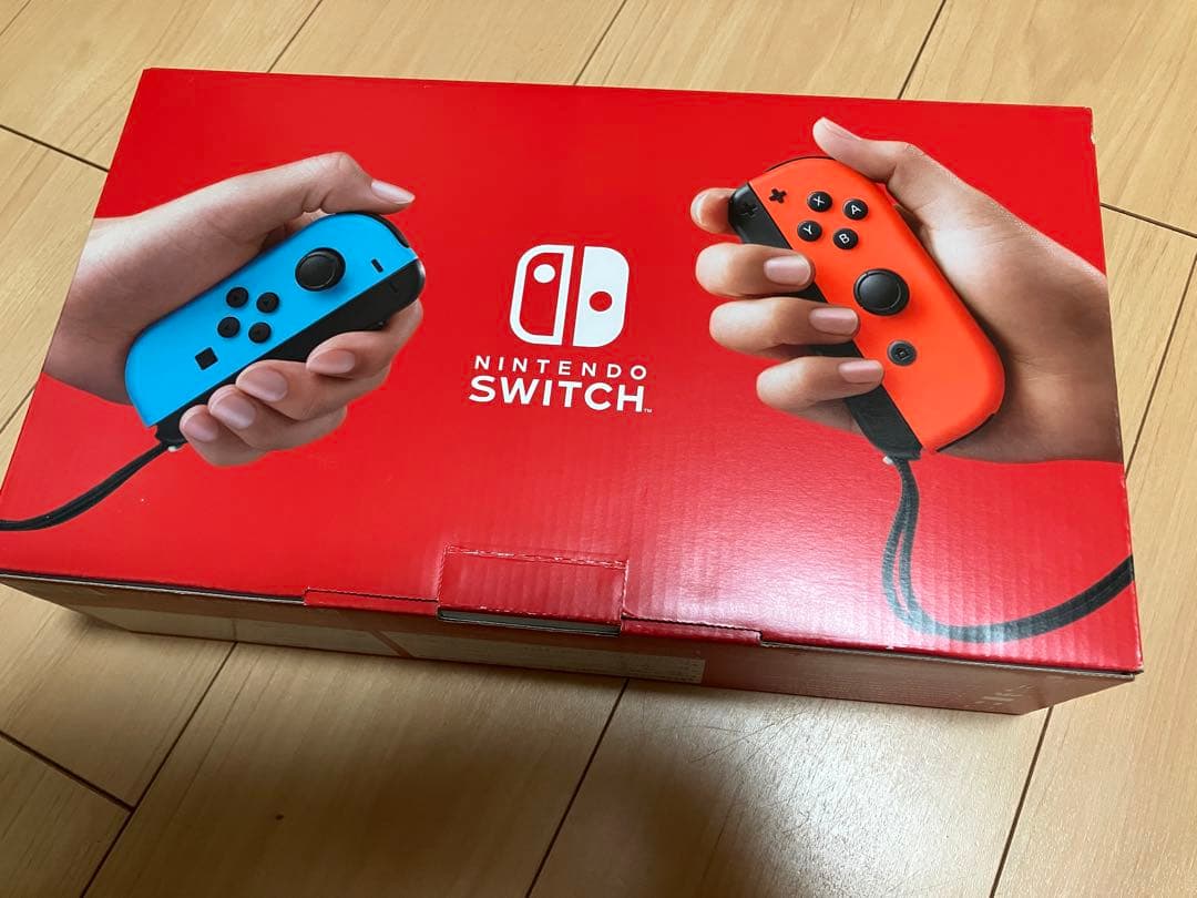 Nintendo Switch 本体 ネオンブルー/レッド　箱あり