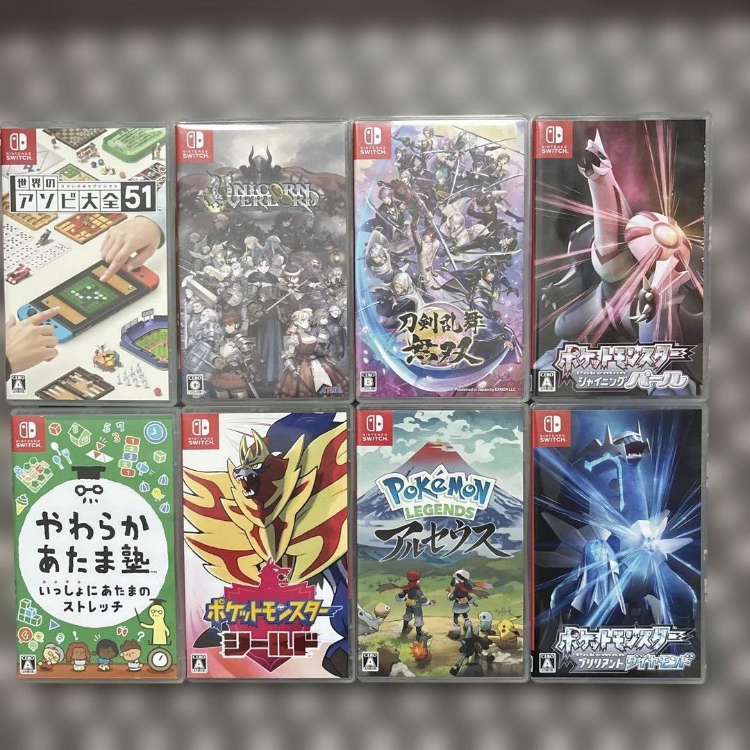 Nintendo Switch ゲームソフト８本セット