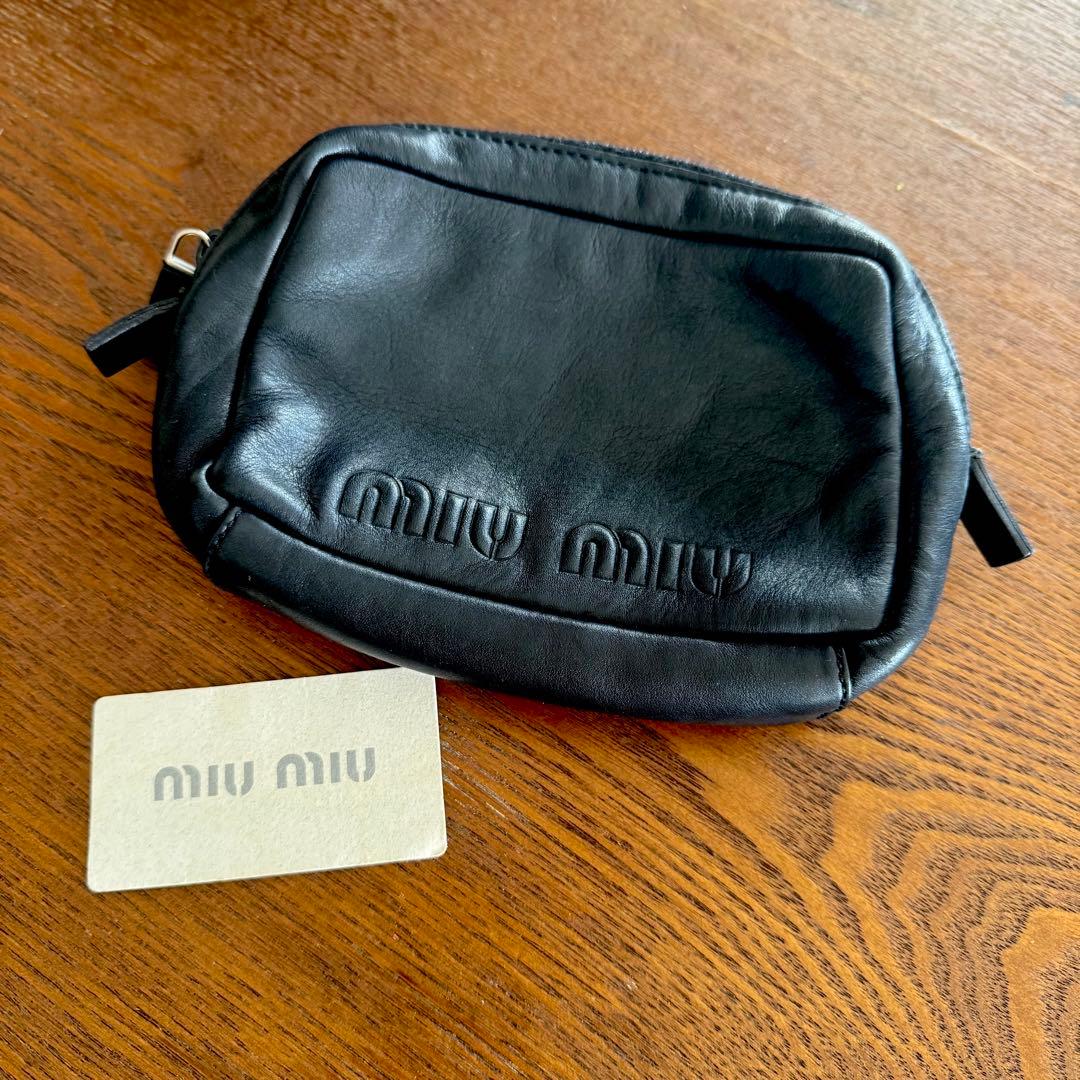 miu miu archive vintageウエストポーチ