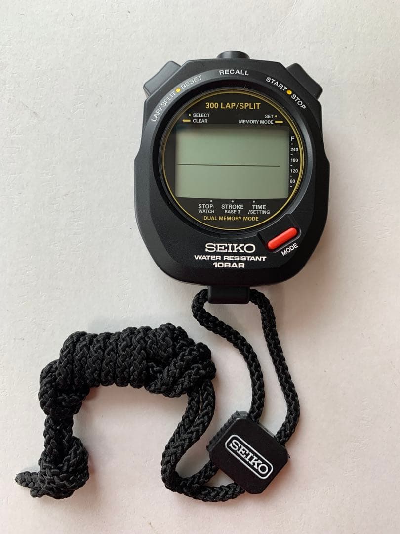 【連休！】●SEIKO ストップウォッチ スイミングマスター S141-0AA0