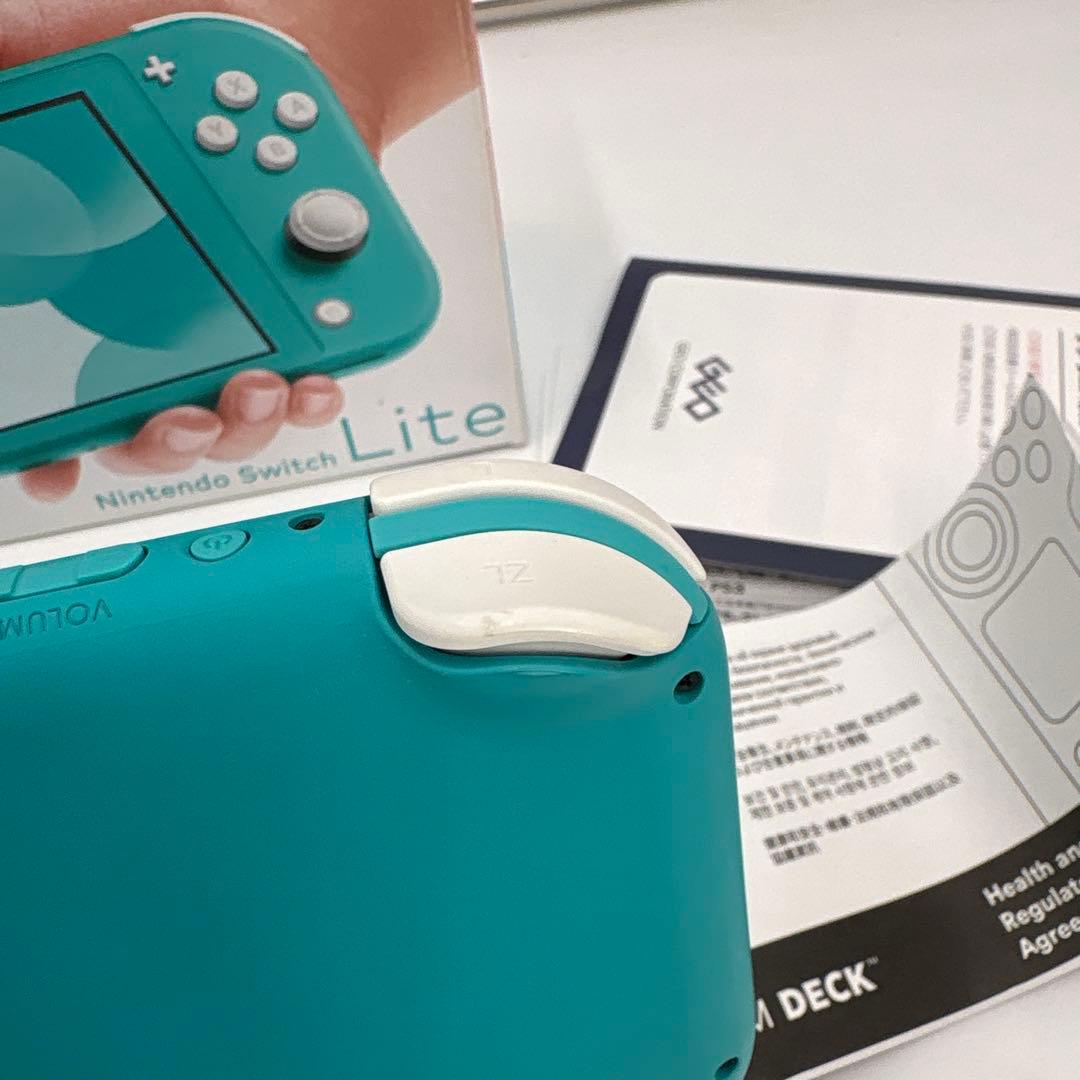 美品　任天堂 Nintendo Switch Lite 本体 ターコイズ