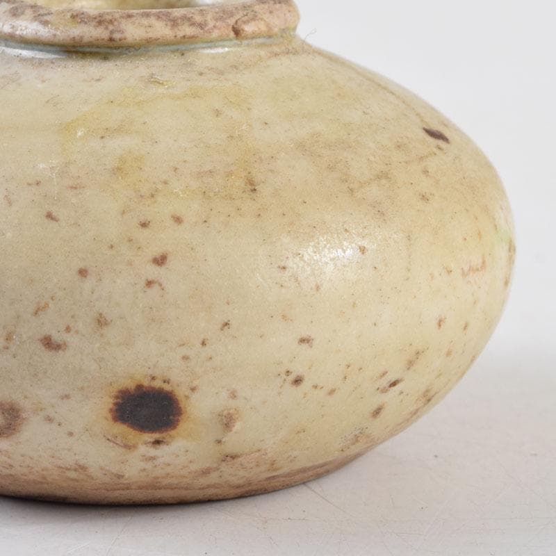 クサノミ 朝鮮美術　李朝　高麗青磁　小壷　油壷　C　9228