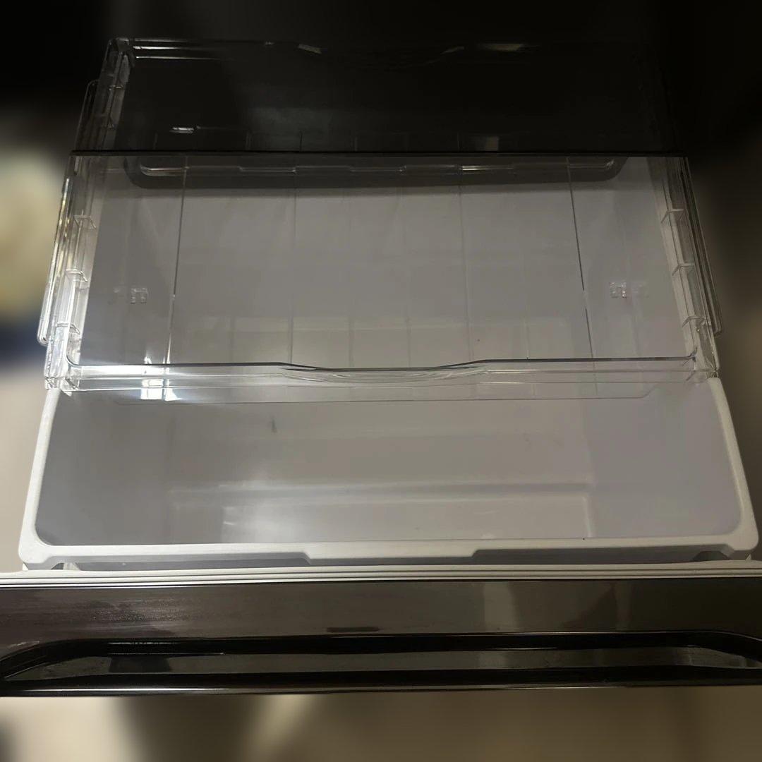 ブラック冷蔵庫 5ドア フレンチデザイン