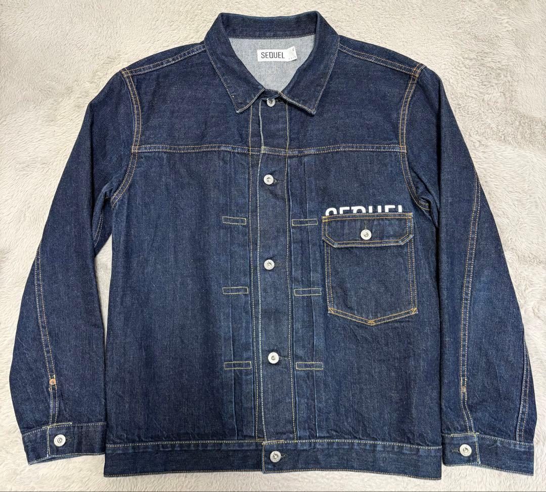 シークエル lSEQUEL 1stタイプデニムジャケット