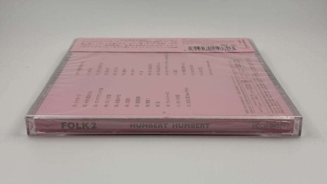 新品未開封 ハンバート ハンバート FOLK 2 初回限定盤 CD＋DVD