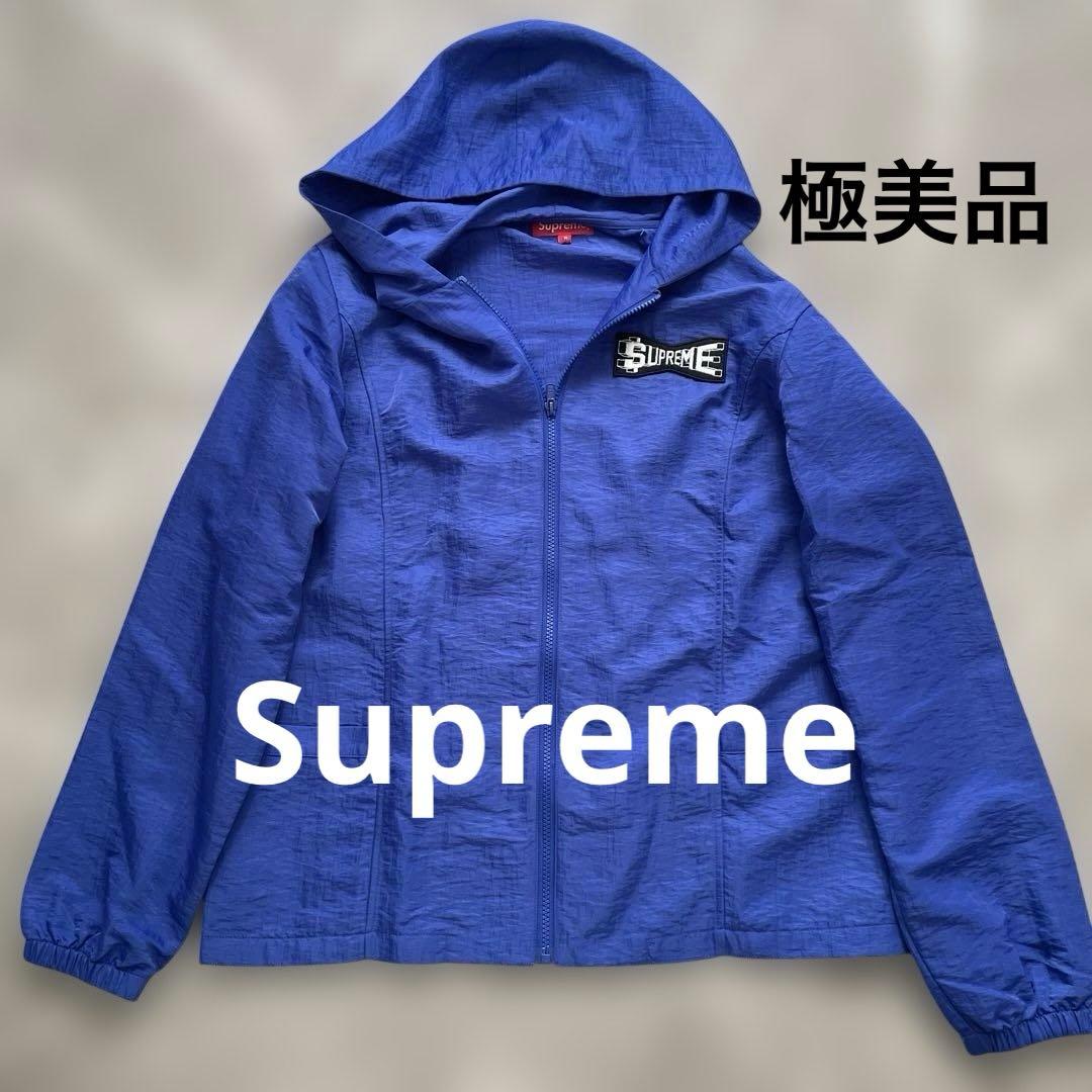 【極美品】シュプリーム Supreme ナイロンパーカー ブルゾン ロゴ