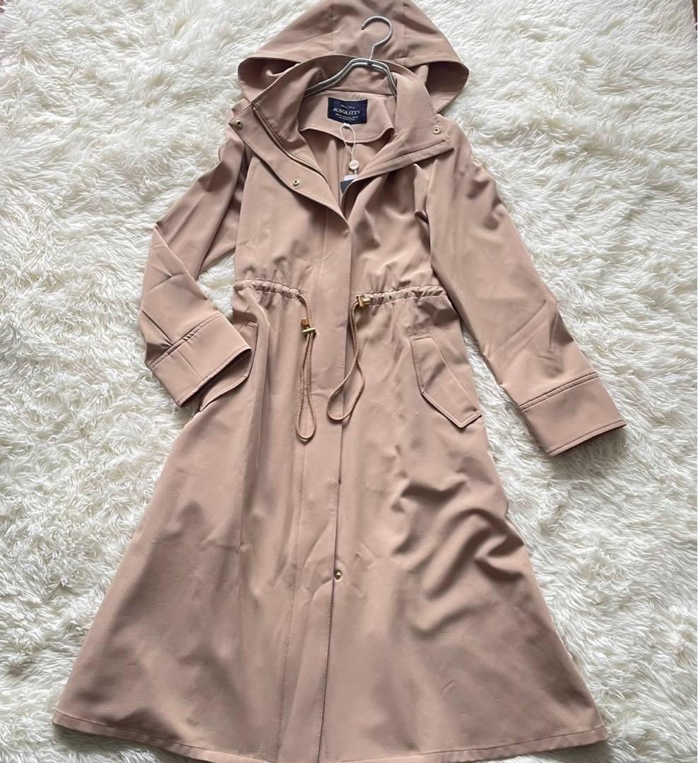 【新品タグ付】ジャスグリッティー　コート　モッズコート　フード取り外し　ブルゾン