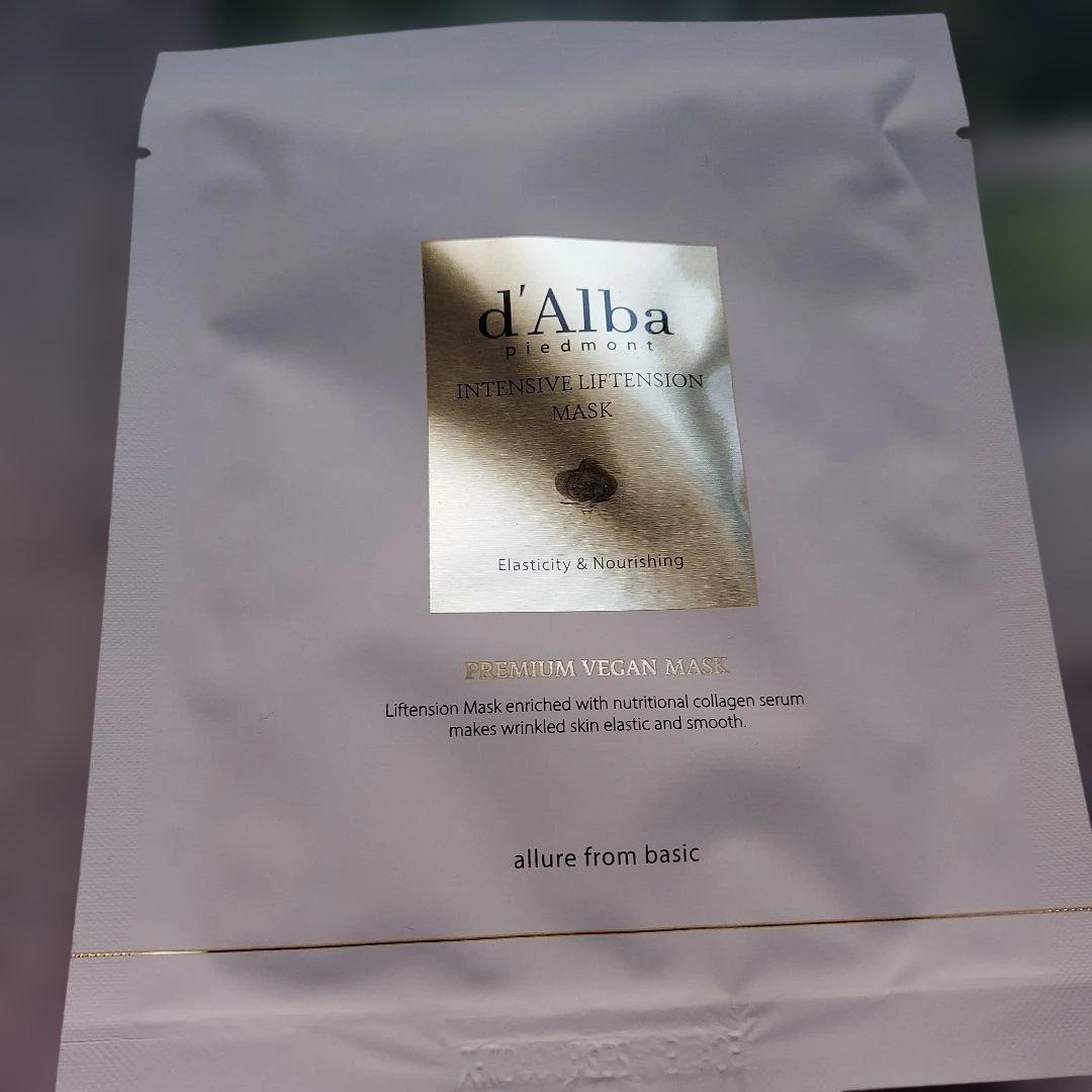 d'Alba プレミアムビーガンマスク & MediHeal マスク 2枚