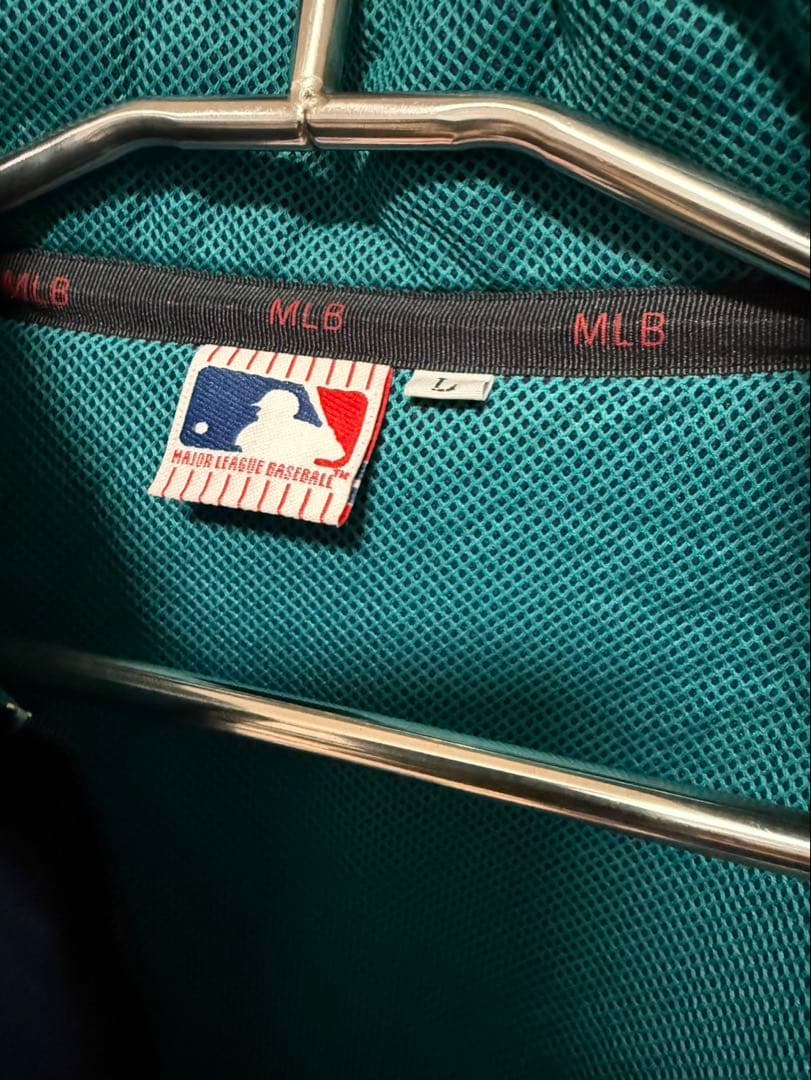 ⭐︎新品未使用⭐︎MLB シアトルマリナーズ フリースジャケット Lサイズ＋おまけ付