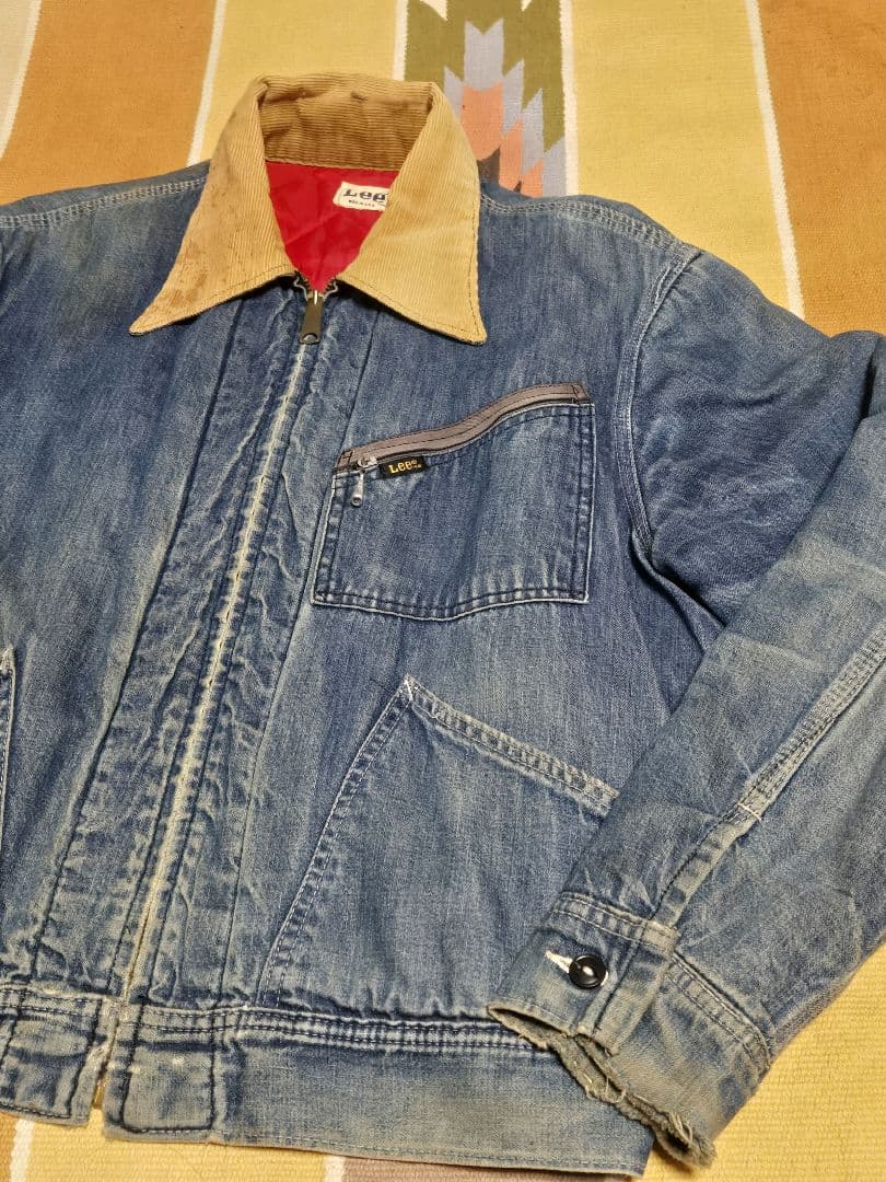 70s’ Lee 191-LB vintage US古着 縦落 デニムジャケット