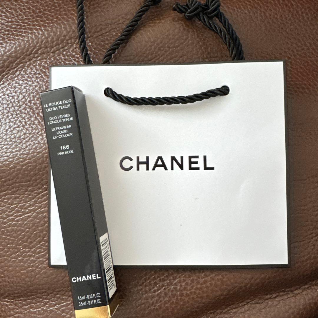 新品未開封 シャネル ル ルージュ デュオ ウルトラ トゥニュ　186