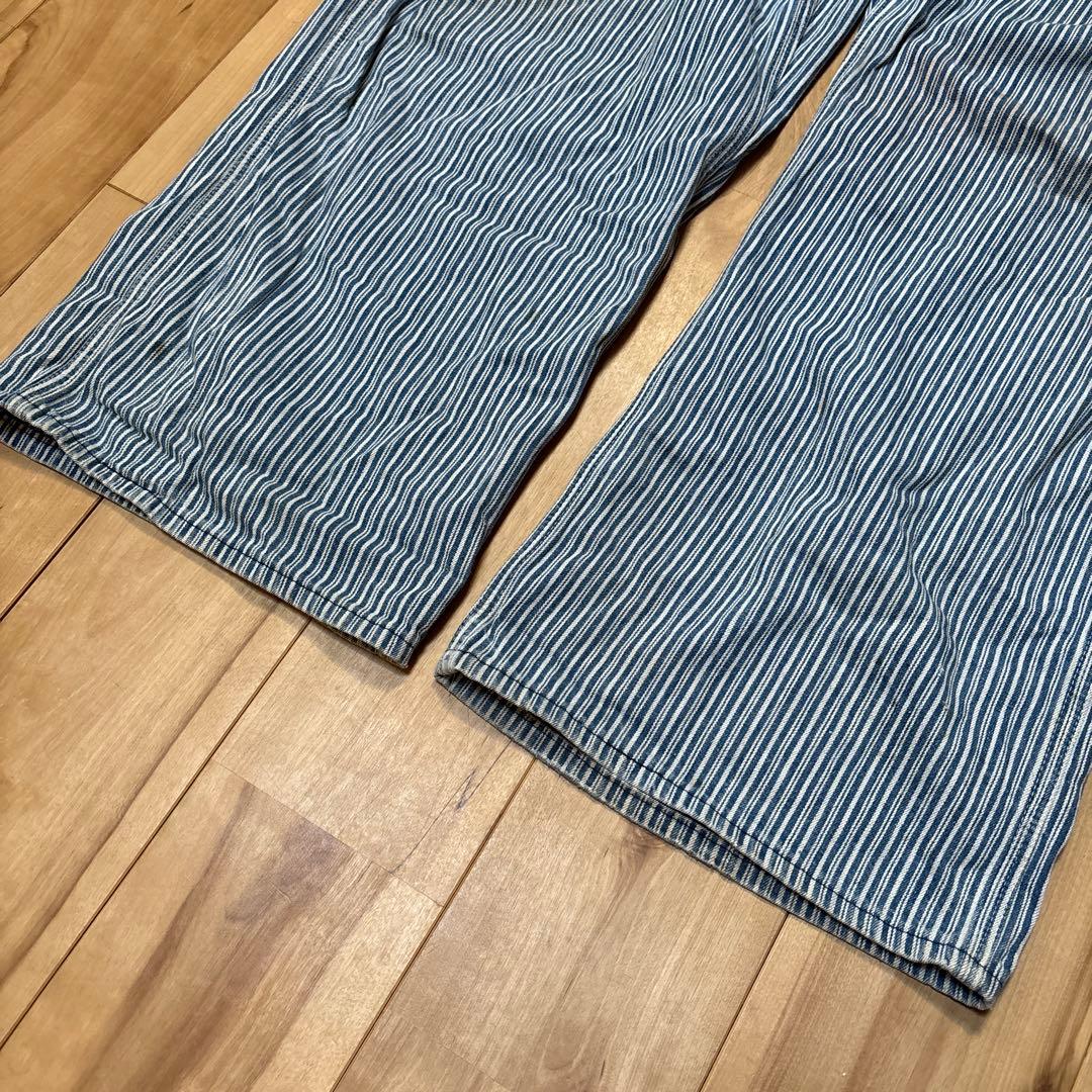 70's BIG MAC オーバーオール ヒッコリー　ライトオンス