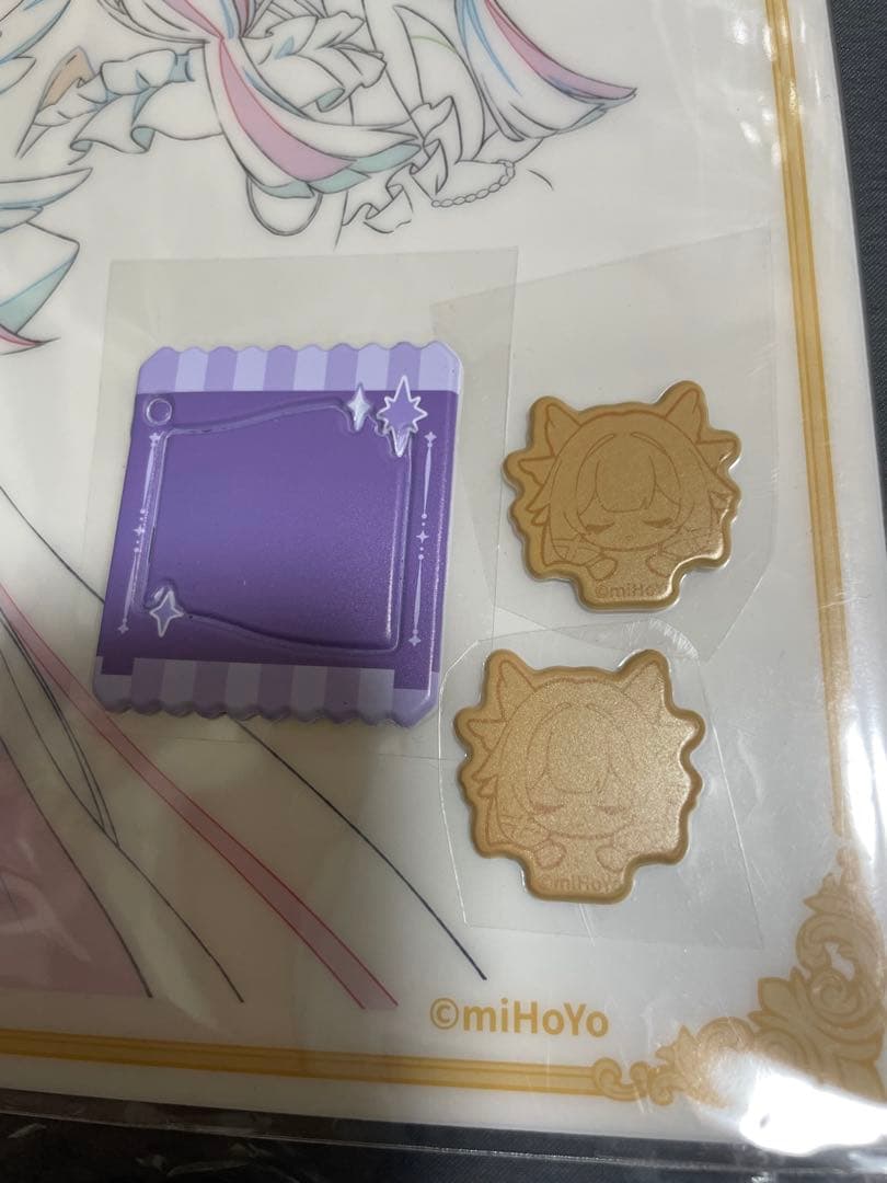 原神 フェス 会場限定 原画 PVCデスクマット コロンビーナ