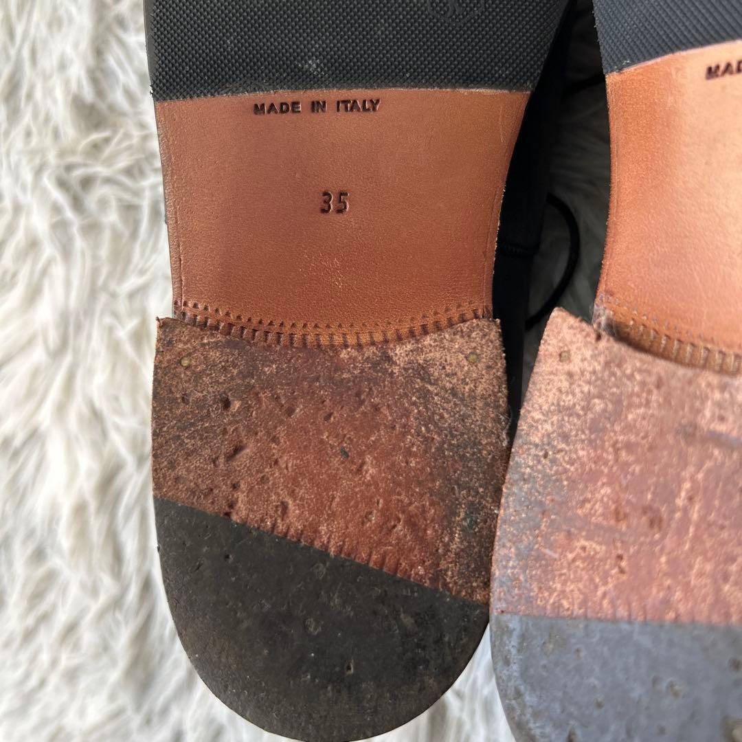 【美品】MARGARET HOWELL プレミアムライン レースアップシューズ