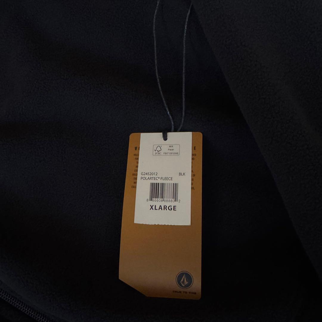 ボルコム VOLCOM フリースパーカー XLサイズ　ポーラーテック