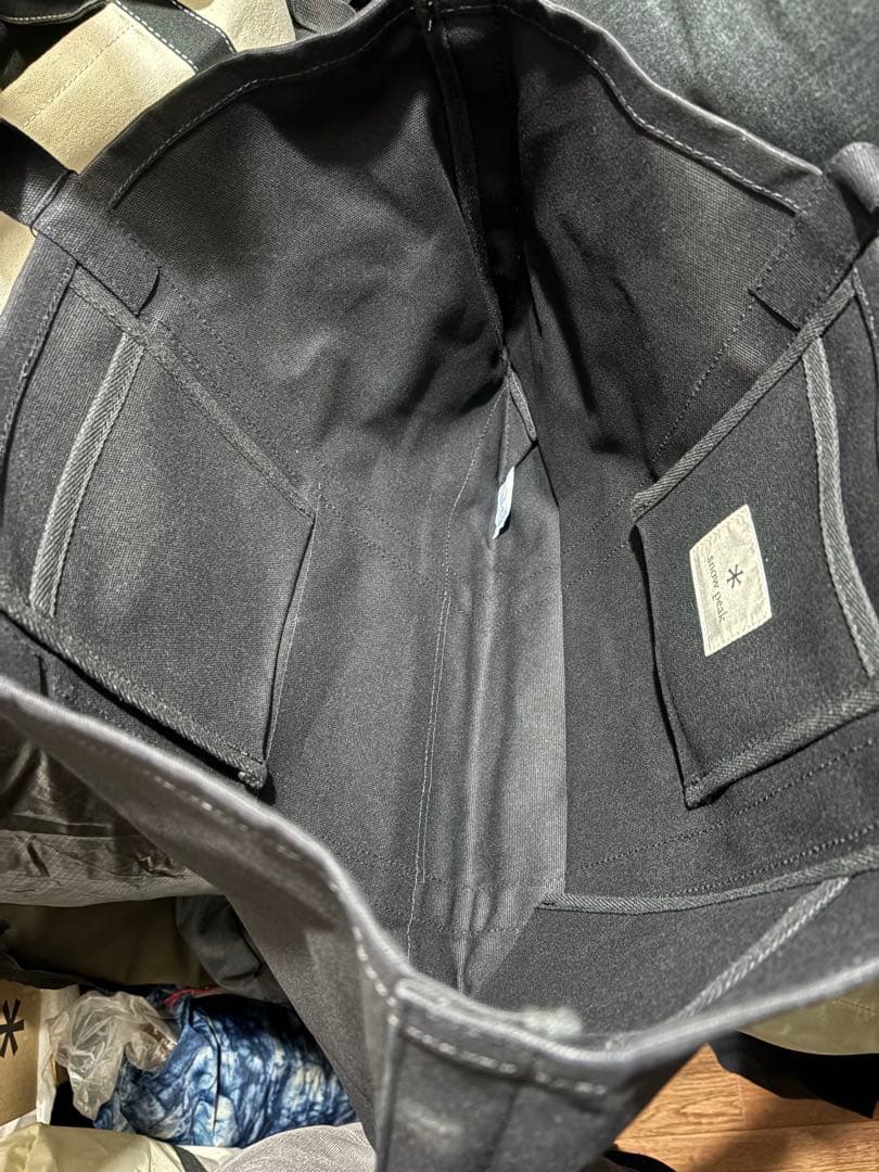 野遊びトート　Lサイズ　タグ付き　トートバッグ　スノーピーク　オンライン限定廃盤