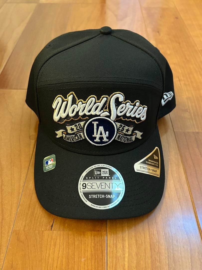 新品ドジャース 2025ナ・リーグ優勝ニューエラ9SEVENTYキャップ