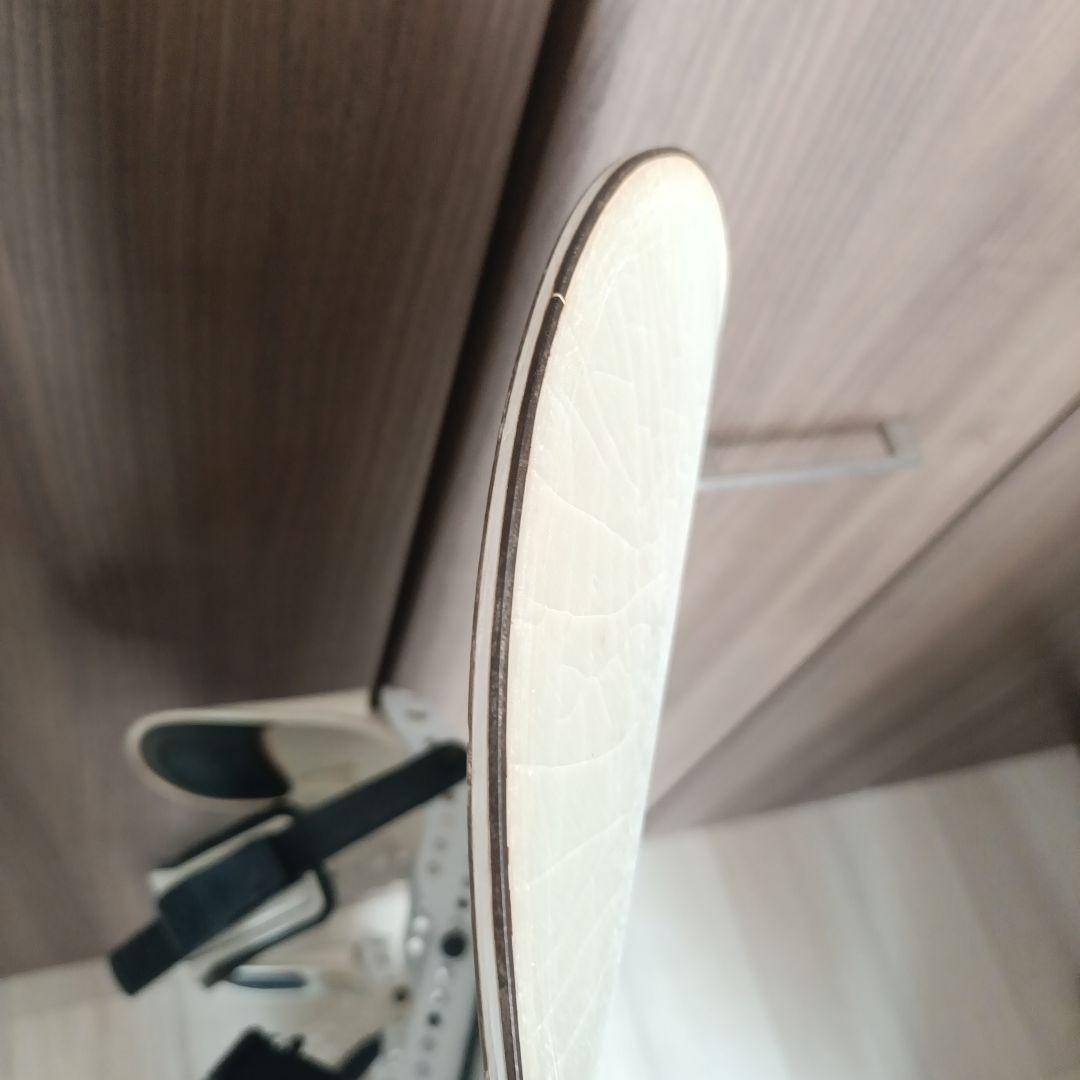 LOCOBANANA スノーボードビンーティング optronホワイト134cm