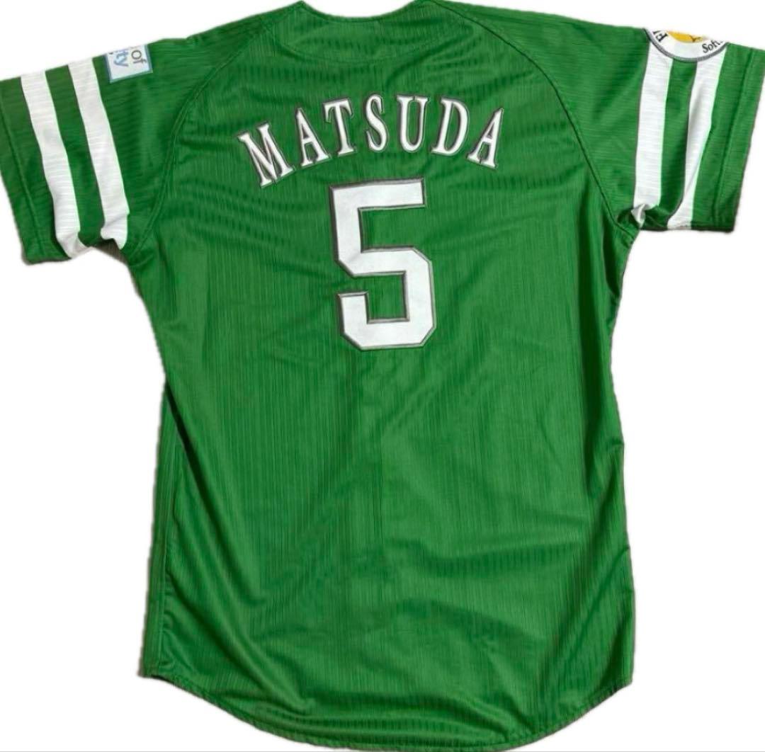 美品未着用　福岡ソフトバンクホークス 松田ハイグレードユニフォーム