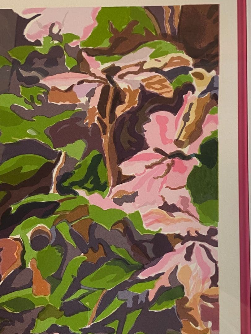 デビット・ロイド・グローバー リトグラフ カントリーガーデン 絵画 インテリア