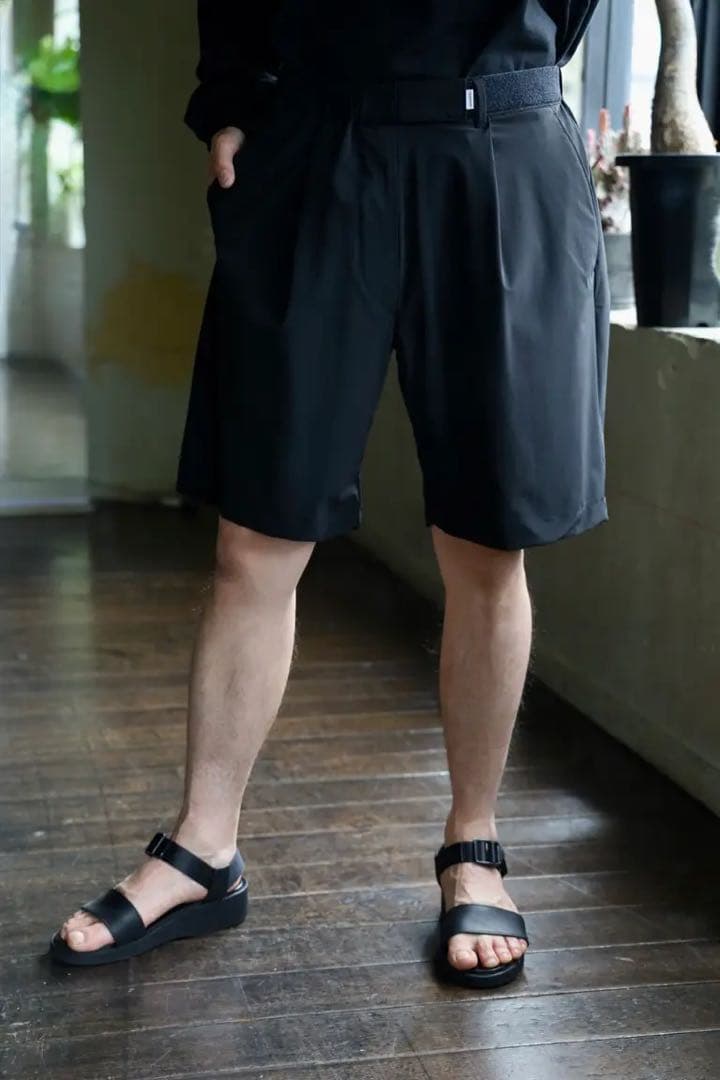 パンツ graphpaper Flex Tricot Chef Shorts