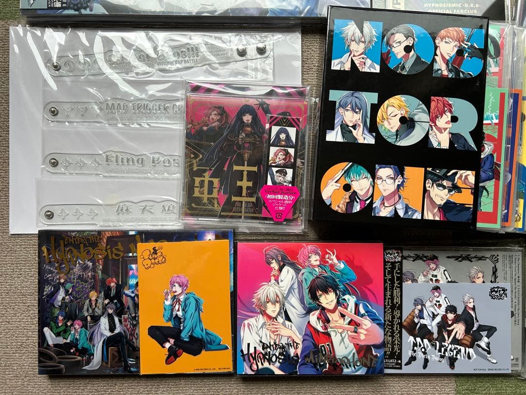 ヒプノシスマイク　CD ライブ　Blu-ray 特典　本　会報 まとめ売り