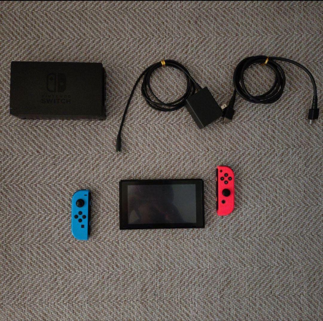 Nintendo Switch 本体 ネオンレッド/ネオンブルー ジャンク品