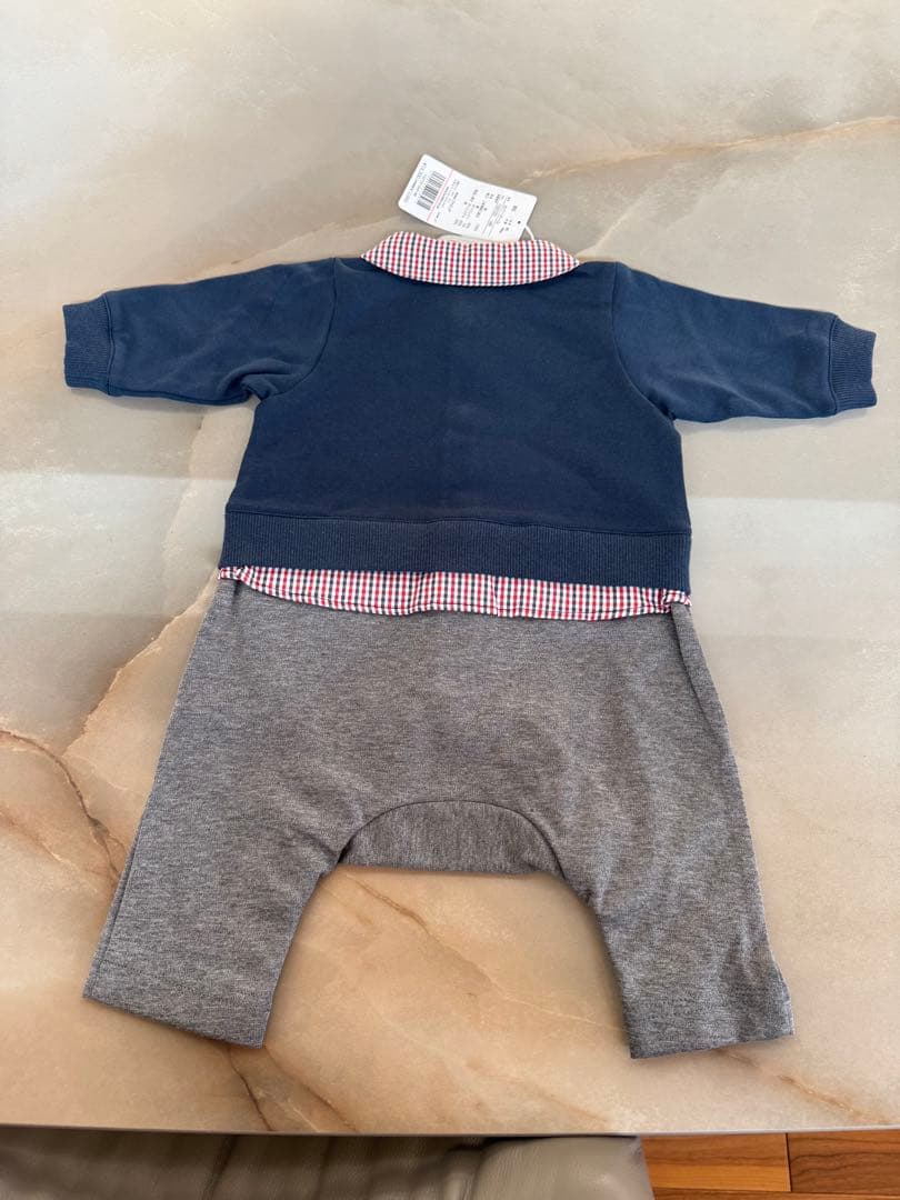 定価14300円新品未使用タグ付きファミリアロンパース60