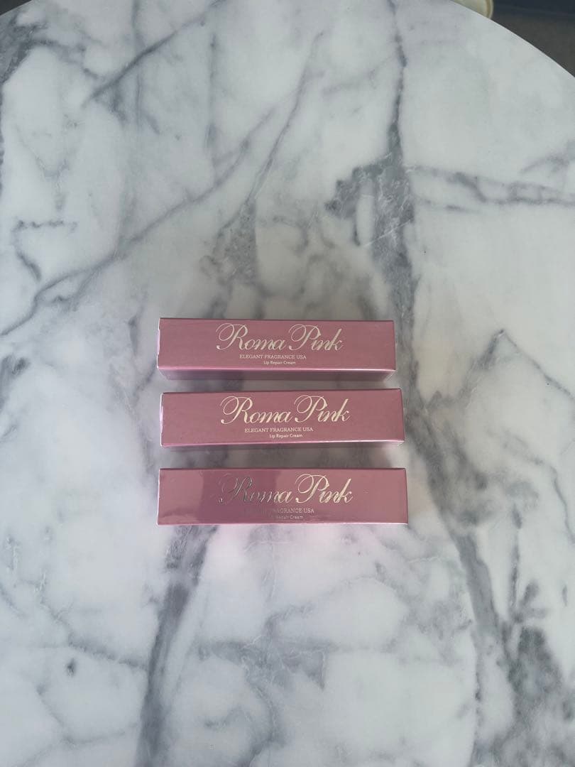 【新品未使用シュリンク付き】ローマピンク　アフタークリーム　３個セット