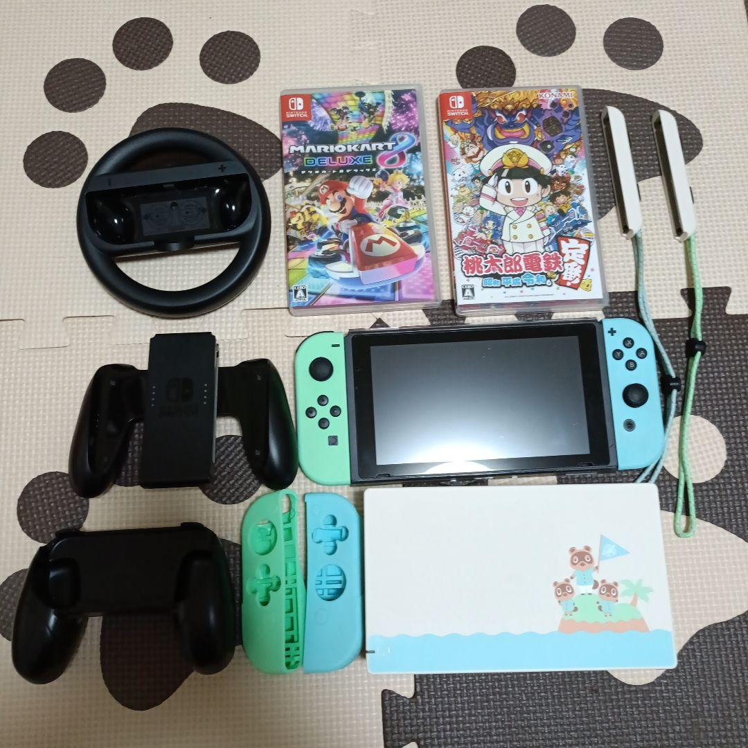 NintendoSwitch あつまれどうぶつの森セット　マリオカート8＋桃鉄