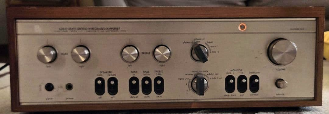 LUXMAN L-504 トランジスタ プリメインアンプ