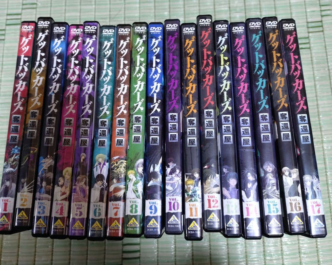 Get Backers DVD 全作セット