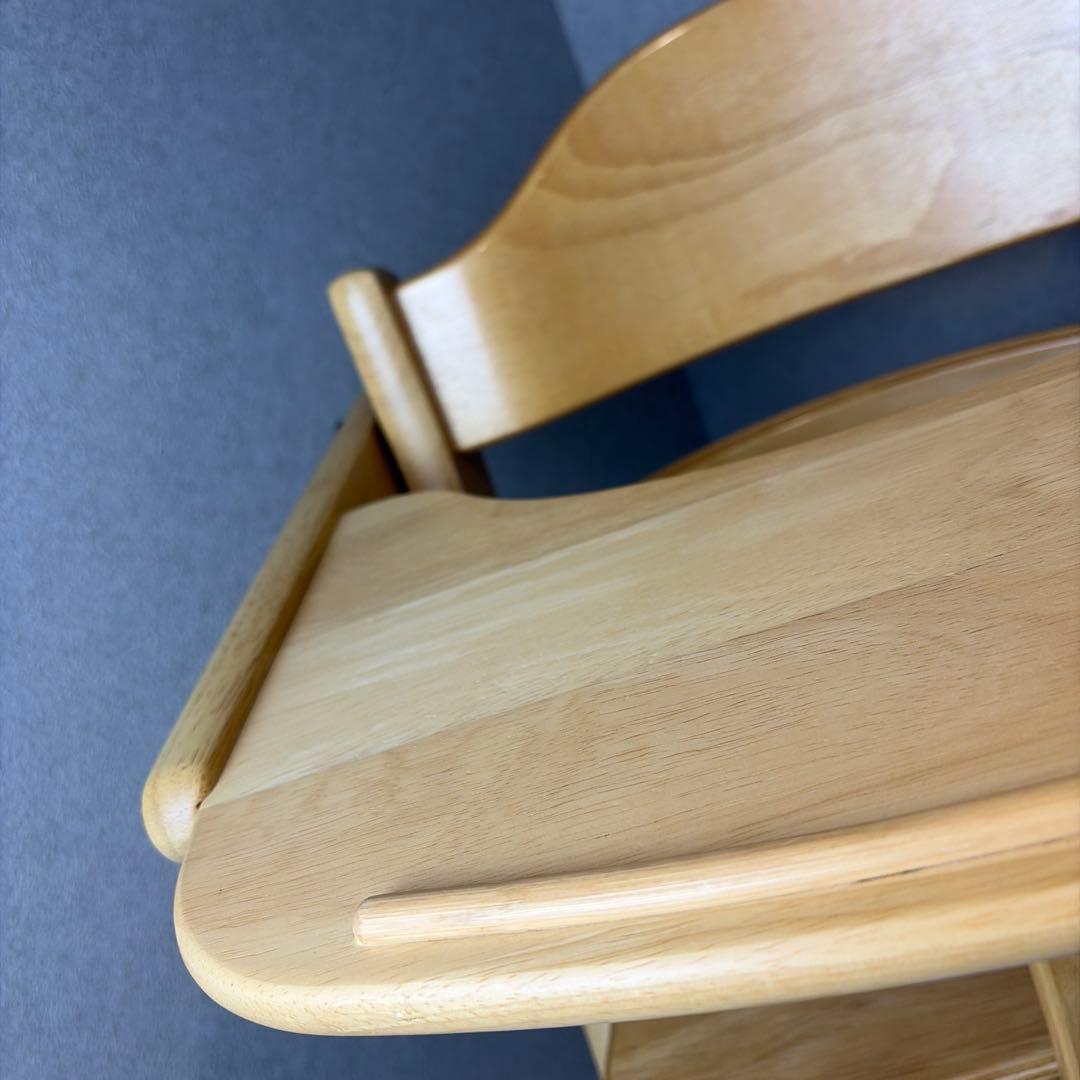 極美品 大和屋 ヤマトヤ すくすくスリムフィットチェア テーブル ガード付