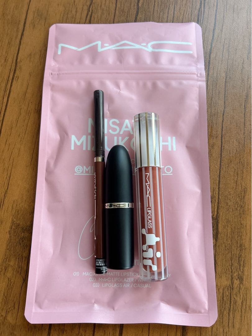 新品同様♡マック　MAC×水越みさと　コラボ　LIP COMBOS ピンク