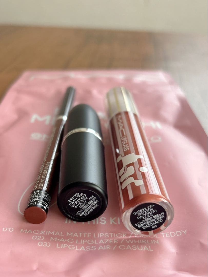 新品同様♡マック　MAC×水越みさと　コラボ　LIP COMBOS ピンク