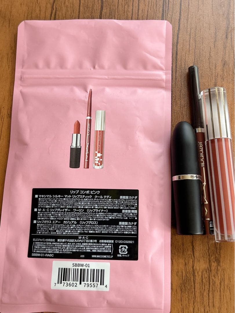 新品同様♡マック　MAC×水越みさと　コラボ　LIP COMBOS ピンク