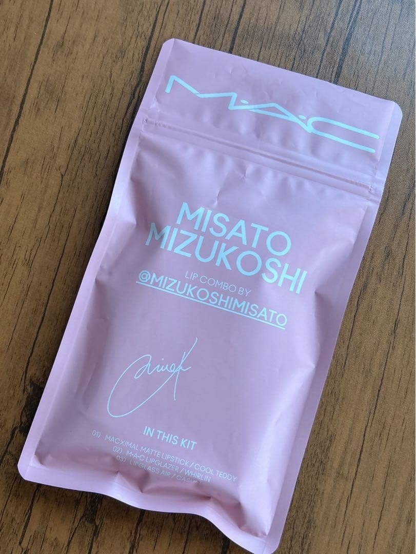 新品同様♡マック　MAC×水越みさと　コラボ　LIP COMBOS ピンク