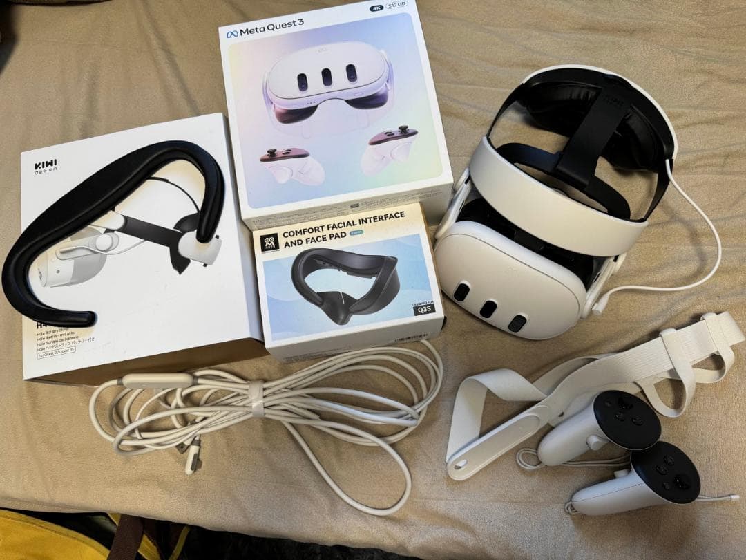  Quest 3とカスタムパーツフルセット