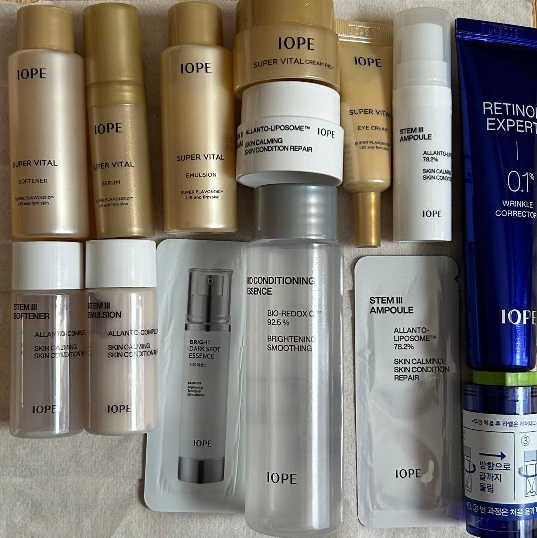 IOPE スキンケア トライアルセット&クリームセット