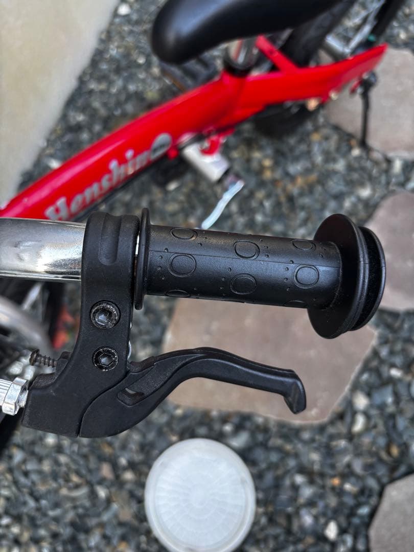 美品 へんしんバイク 14インチ レッド屋内保管 錆無し