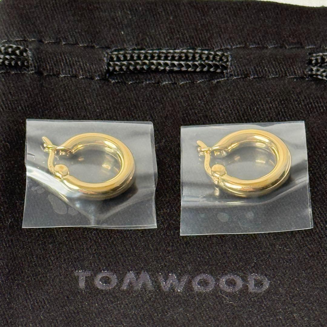 【定価3.9万】TOMWOOD Hoops Thick Small Gold M