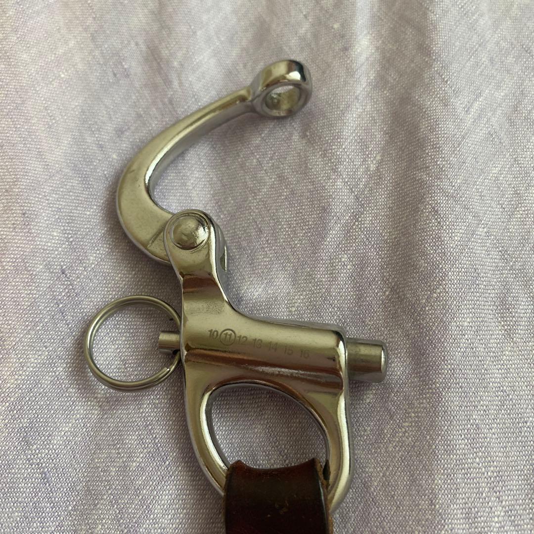 ヴィンテージ　マルタンマルジェラ　カラビナ　キーリング