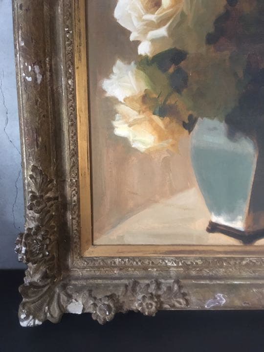 [原画] F10号 油絵 額付き 絵画