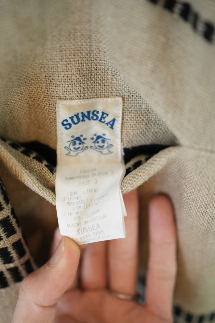 【SUNSEA】19SS DOMGOROSU BLUSON
