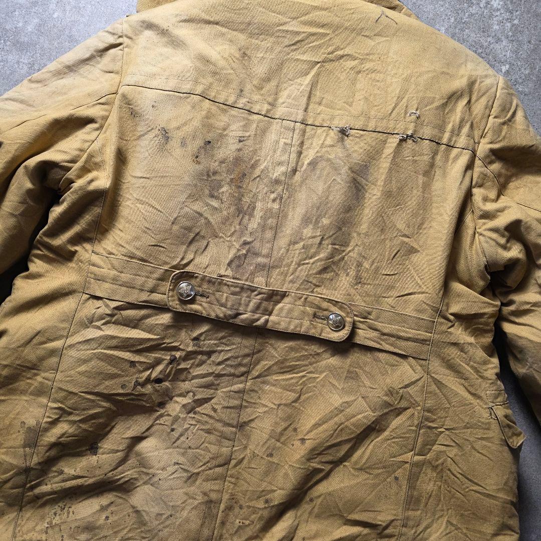 ヴィンテージ70s旧ソ連軍タンカースジャケットアフガンコートミリタリーグランジ