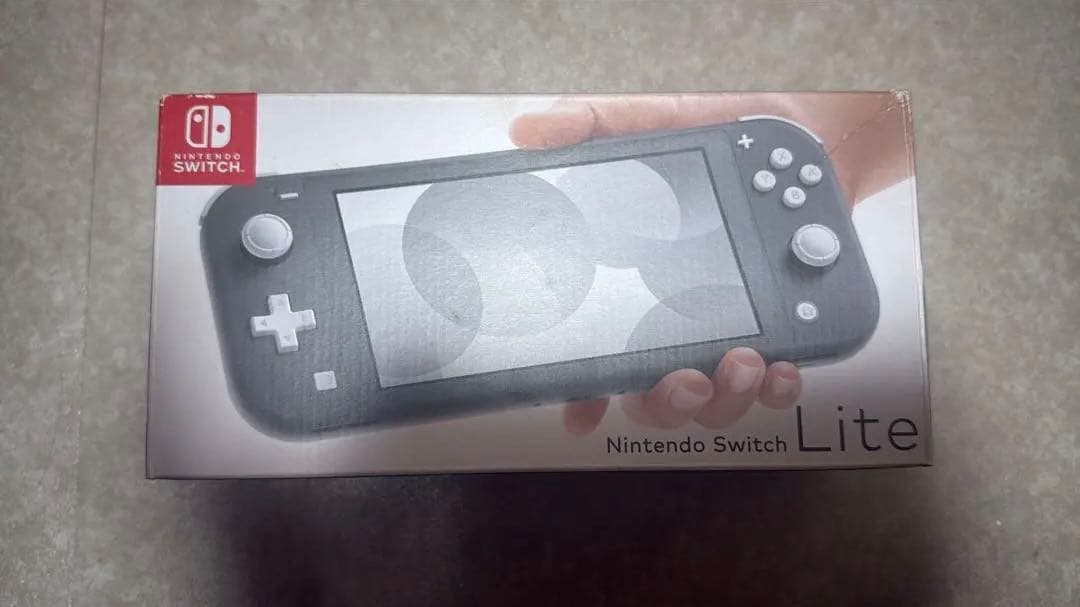 Nintendo Switch Lite グレー 画面傷あり