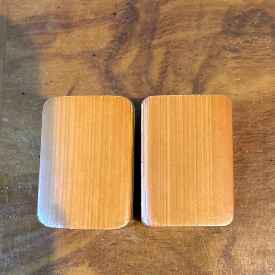 木製箱入り麻雀牌　アンティーク